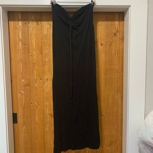 Make + Model Black Halter Beach Dress